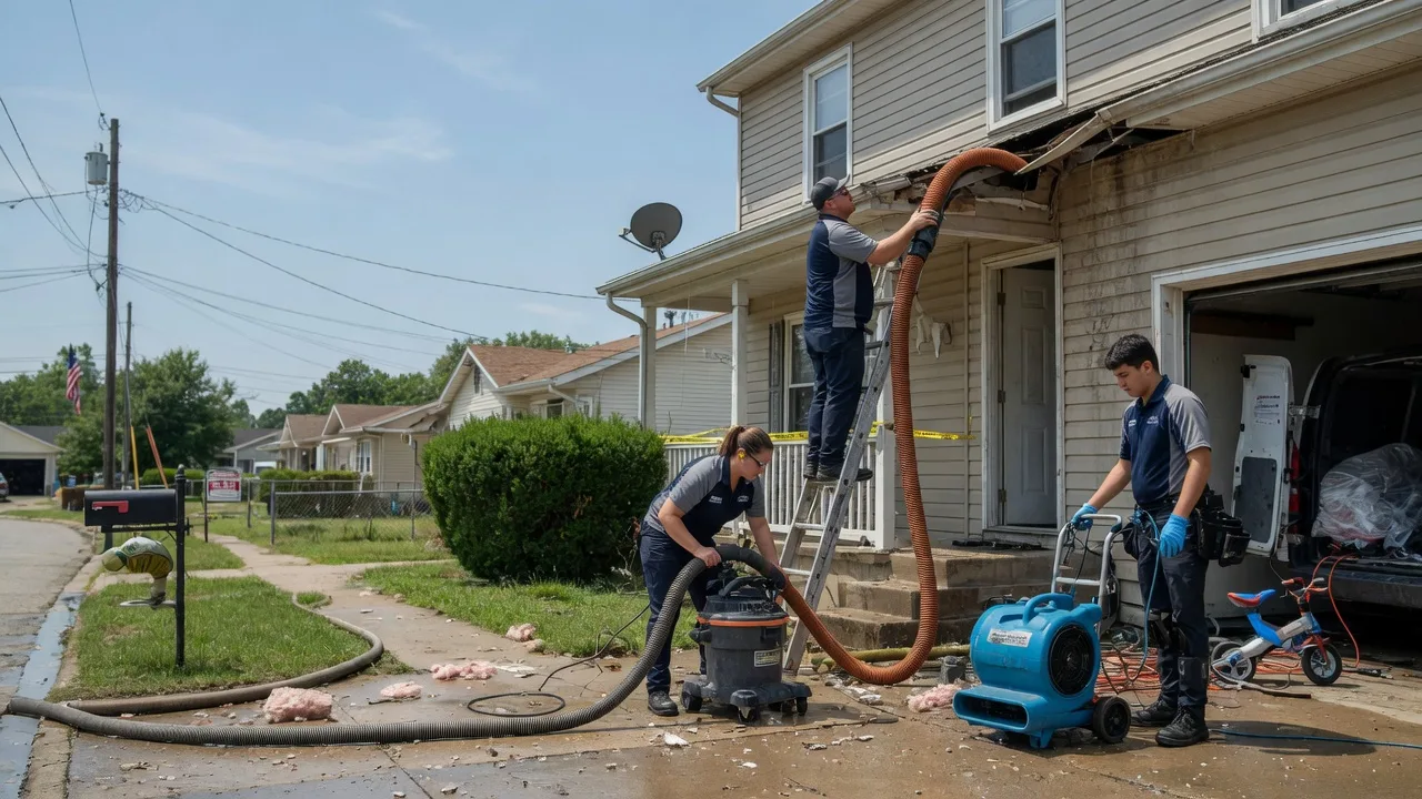Water Damage Restoration in New Concord, KY near me